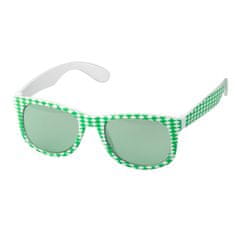 Elasto Brýle "Bavaria", Bílá / Zelená