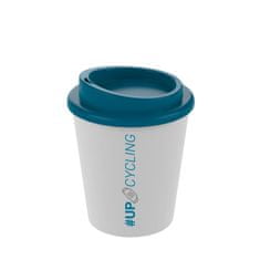 Elasto Kelímek na kávu "Premium" malý, upcycling, Bílá/Oceánská modř