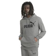 Puma Mikina šedá 176 - 181 cm/M Ess Big Logo Hoodie