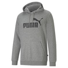 Puma Mikina šedá 176 - 181 cm/M Ess Big Logo Hoodie