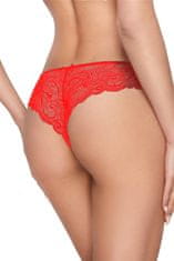 Ewana Dámská tanga 082 red, červená, L