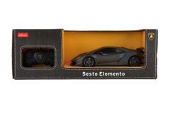 InnoVibe RC šedé auto Lamborghini Sesto Elemento na dálkové ovládání