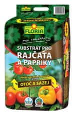 Agro Substrát Floria na rajčata a papriky 40l