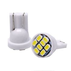 Rabel 24V LED autožárovka T10 W5W 8 smd 3528 8T bílá