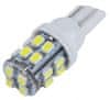 Rabel 24V LED autožárovka T10 W5W 20 smd bílá