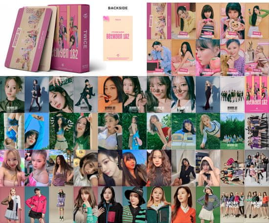 KPOP2EU TWICE BETWEEN 1&2 Lomo Cards 55 ks