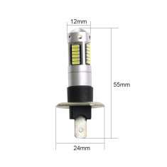 Rabel LED autožárovka H1 30 smd 4014 bílá s čočkou