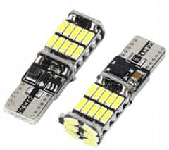 Rabel LED autožárovka T10 W5W Canbus 26 smd 4014 bílá + stabilizátor