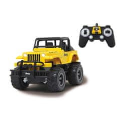 Jamara RC auto Jeep Wrangler Rubicon 1:18 žluté