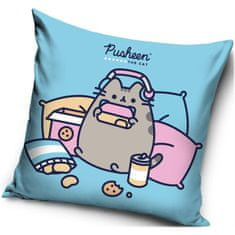 Carbotex Dekorační polštář Kočička Pusheen - Piknik v posteli