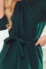 Numoco Dámské šaty 371-1, zelená, XL