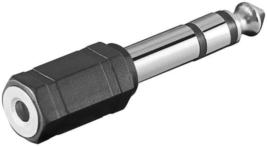 Goobay Redukcia 3,5 mm jack na 6,35 mm jack