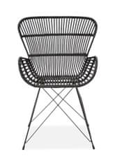 Halmar Jídelní židle GEOMETRIC K335 černá