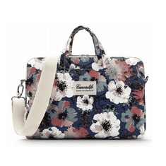 BB-Shop Canvaslife Námořnická modrá taška na notebook 13' 14" Camellia Flowers