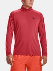 Under Armour Tričko UA Tech 2.0 1/2 Zip-RED XXL