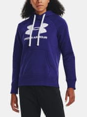 Under Armour Mikina Rival Fleece Logo Hoodie-BLU XS