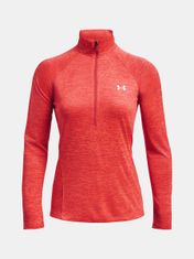 Under Armour Tričko Tech 1/2 Zip - Twist-RED MD