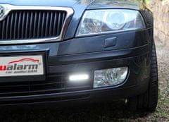 Stualarm LED světla pro denní svícení Škoda Octavia 2004-08, ECE (drlSK01)