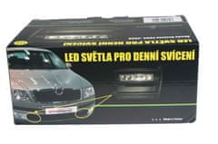 Stualarm LED světla pro denní svícení Škoda Octavia 2004-08, ECE (drlSK01)