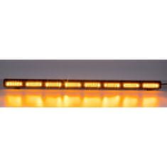 Stualarm LED alej voděodolná (IP67) 12-24V, 48x LED 3W, oranžová 970mm (kf758-97)