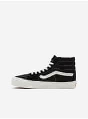 Vans Černé kotníkové tenisky s koženými detaily VANS SK8-Hi 36 1/2