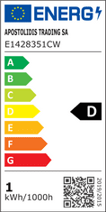 Diolamp  SMD LED tubulární mini žárovka 1W/E14/230V/6000K/140Lm/360°