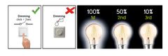 Diolamp  Retro LED Filament žárovka Candle Amber 5W/230V/E14/2700K/400Lm/300°/Step Dim