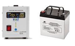 VS ELEKTRO Záložní zdroj 500W, sinusPRO-800E + AKU 33Ah