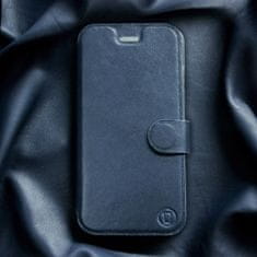 Mobiwear Kožené flip pouzdro na mobil Samsung Galaxy A14 LTE / 5G - Modré - L_NBS