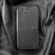 Mobiwear Kožené flip pouzdro na mobil Samsung Galaxy S23 Plus - Černé - L_BLS