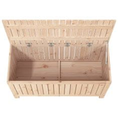 Greatstore Zahradní úložný box 115 x 49 x 60 cm masivní borové dřevo