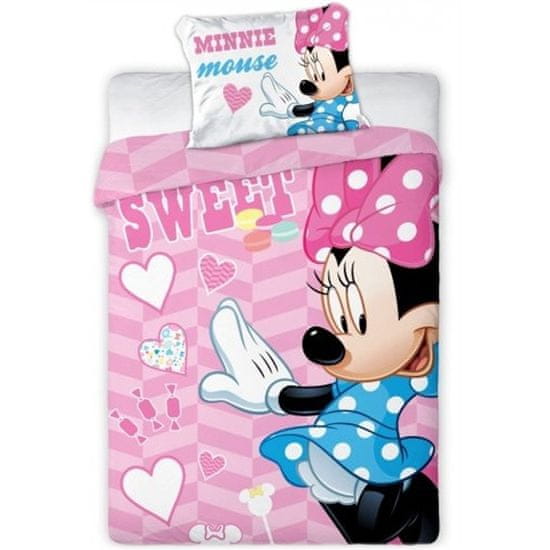 Faro Povlečení do dětské postýlky Sweet Minnie Mouse