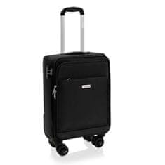 AVANCEA® Cestovní kufr GP7172 Black 4W černý S 58x38x24 cm