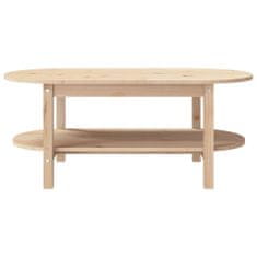 Greatstore Konferenční stolek 110 x 55 x 45 cm masivní borové dřevo