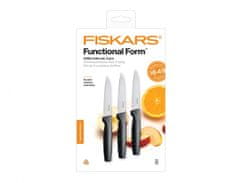 Fiskars Sada univerzálních nožů Functional Form, 3 loupací nože