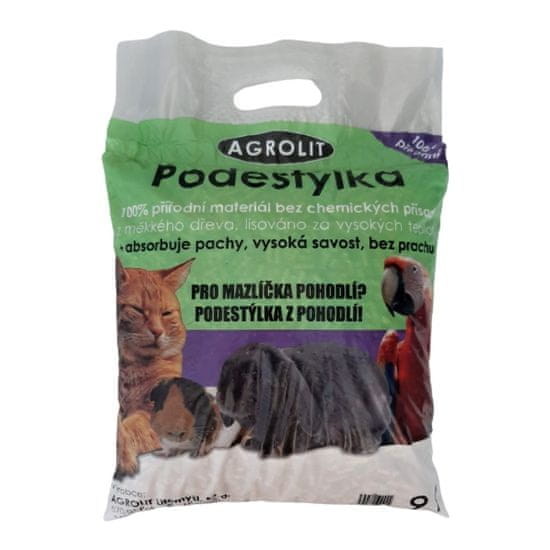 Agrolit Dřevěná podestýlka Agrolit 9 l