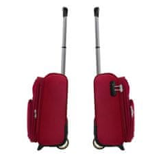 AVANCEA® Cestovní kufr GP9196 Red 2W XS červená 45x33x23 cm