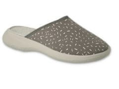 Befado dámské pantofle OLIVIA šedé 019D128 velikost 39