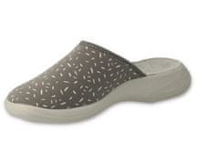 Befado dámské pantofle OLIVIA šedé 019D128 velikost 39