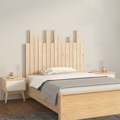 Vidaxl Nástěnné čelo postele 95,5 x 3 x 80 cm masivní borové dřevo