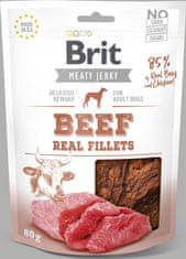 Brit Brit Jerky sušené masové pamlsky s filety z hovězího a kuřecího, 200 g