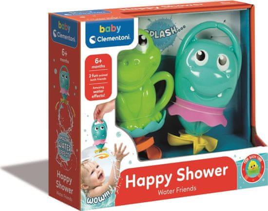 Clementoni BABY Vodní kamarádi: Veselá sprcha