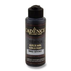 Cadence Akrylové barvy Premium 120 ml, černá