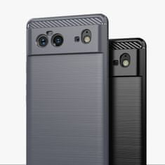 IZMAEL Pouzdro Carbon Bush TPU pre Google Pixel 6 - Černá KP24585