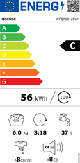 Hisense pračka WFQP6012EVM