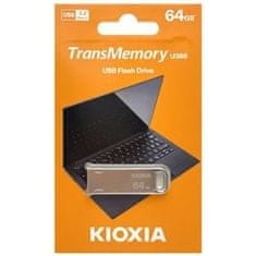 KIOXIA 64GB USB Flash Biwako 3.0 U366 stříbrný,