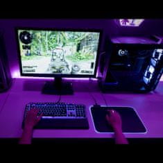 Cooler Master RGB herní podložka pod myš MP750 M - střední, černá