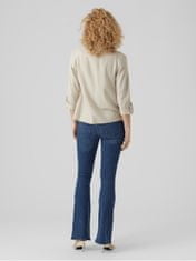 Vero Moda Dámský blejzr VMJESMILO Regular Fit 10279700 Silver Lining (Velikost XL)