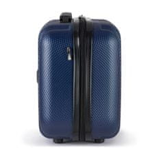 Solier Cestovní kufr 14'' 11L ABS STL902 navy blue