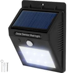 tectake 2 Venkovní nástěnná svítidla LED integrovaný solární panel a detektor pohybu